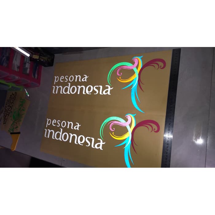 

Cutting Sticker Pesona Visit Indonesia 60x25