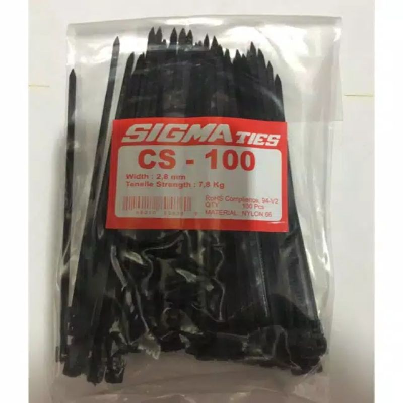 

Tali Ties Ukuran 100 Sigma-Hitam