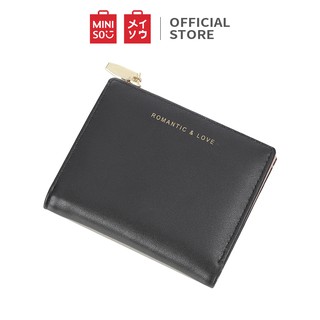 Miniso Dompet Wanita Pendek Kecil Lipat Simple Polos 