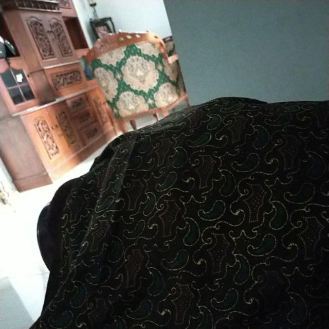 Maura Couple - Sania Ruffle Batik Couple Ori Ndoro Jowi Dnt Batik Tanah Abang Grosiran Baju Wanita