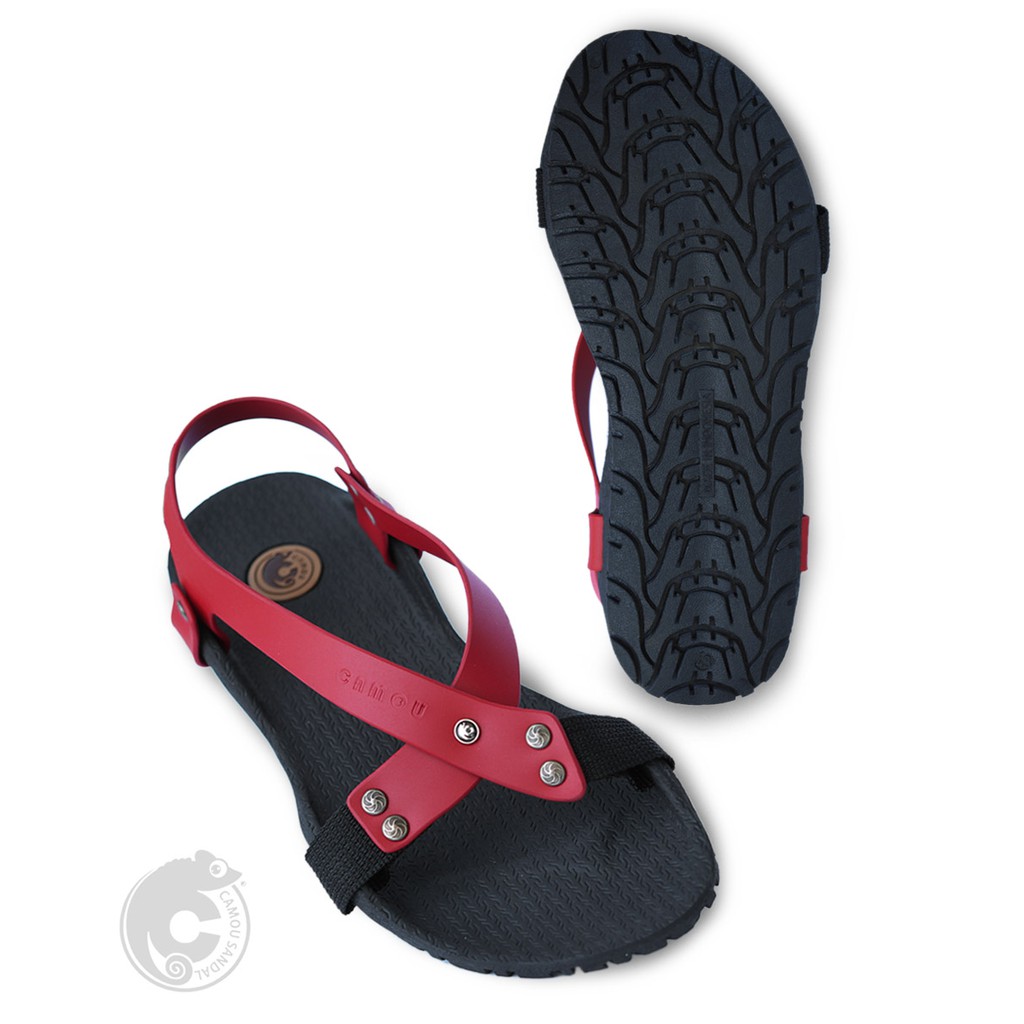 Sandal Pria Camou Borneo Red