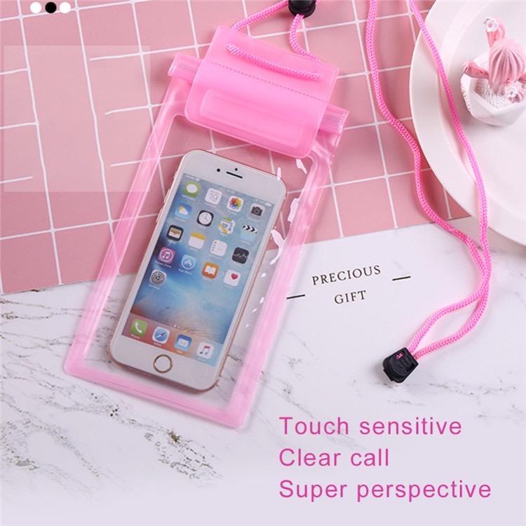 Water Proof ukuran XL - Waterproof Anti air UNTUK HANDPHONE berenang CASE HANDPHONE UNIVERSAL MAX 6.5''