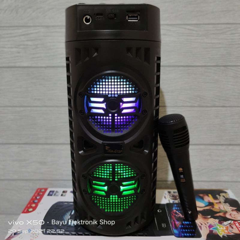 COD SPEAKER BLUETOOTH TERBARU JINLONG JL-1730 PLUS MIC KARAOKE//SPEAKER X-BASS//SPEAKER SALON AKTIF//SPEAKER KARAOKE//SPEAKER WIRELESS