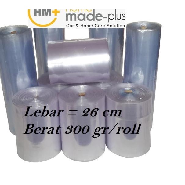 

♤ Plastik segel / shrink film, Lebar 26 cm, 300 gram ۩