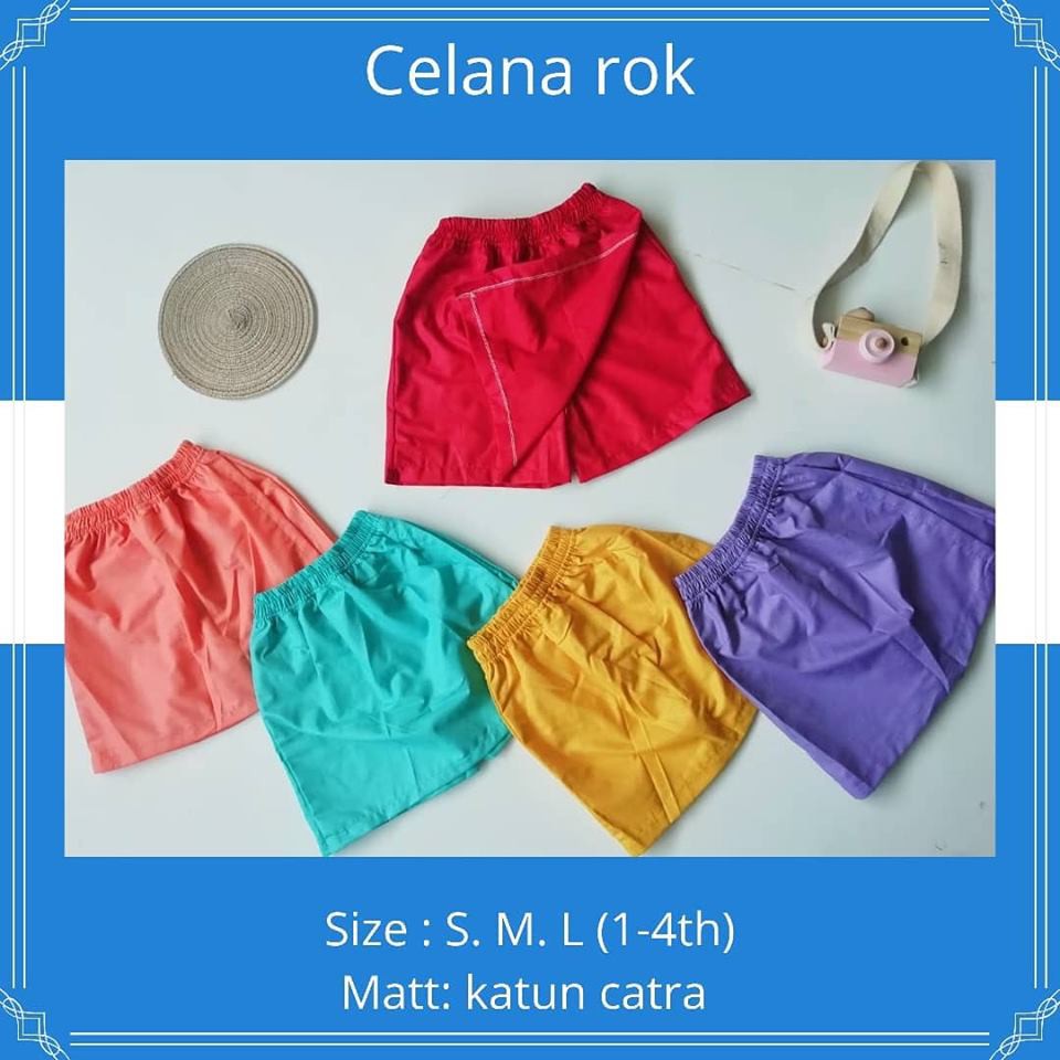  Rok  Celana  Anak  Perempuan  CELANA  ROK  PENDEK Shopee 