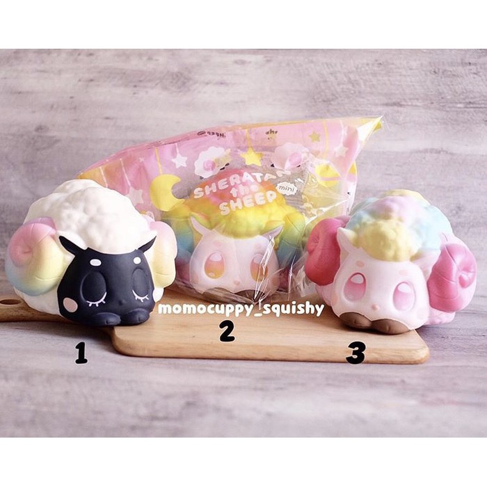 SQUISHY LICENSED DEFFECT  KARAKTER mini sheratan sheep by ibloom ( soft slow )