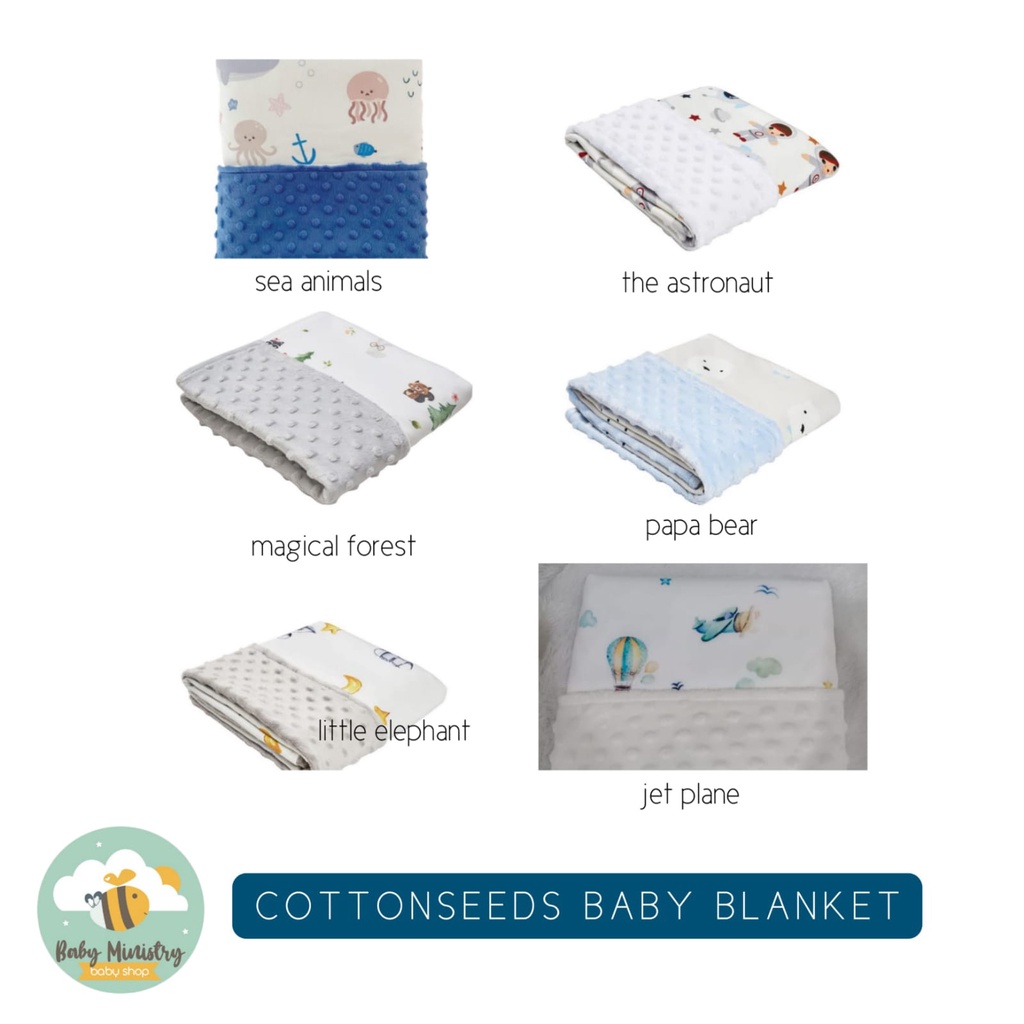 COTTONSEEDS Baby Blanket - Selimut Bayi