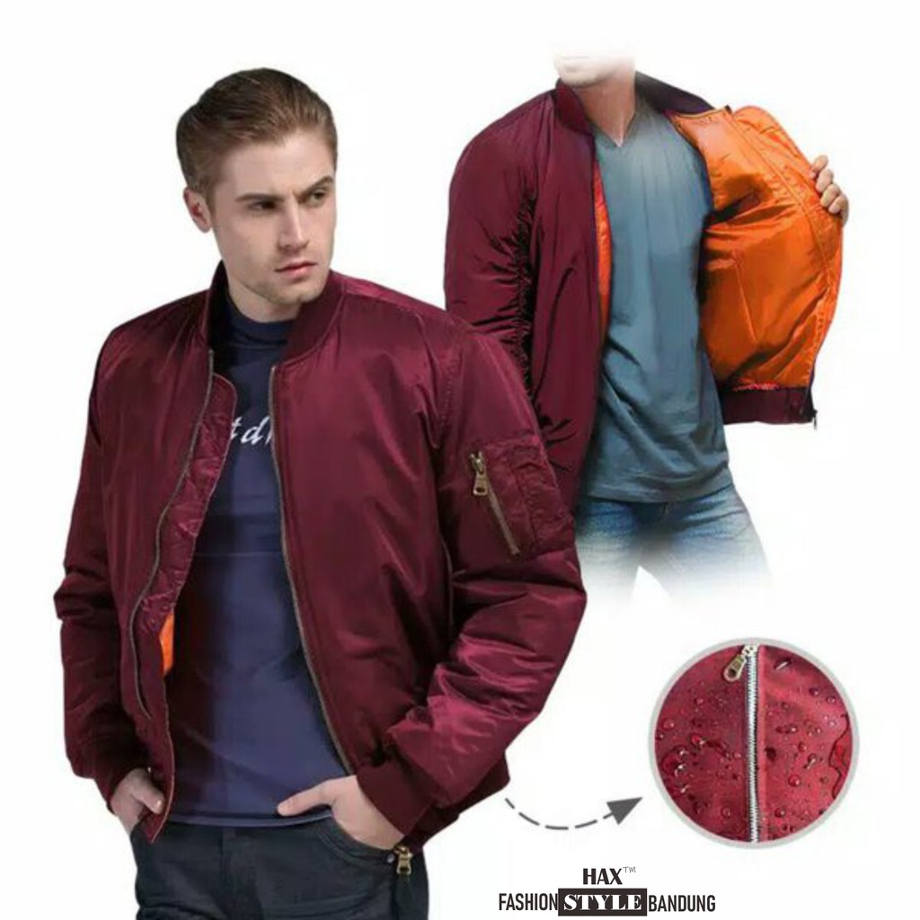 Jaket Polos Jaket Pria Jaket Bomber Original Jaket Pria Anti Air