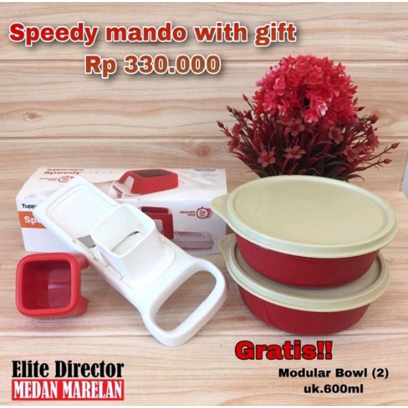 Speedy Mando/speedy mando with free/speedy mando free/pisau tupperware