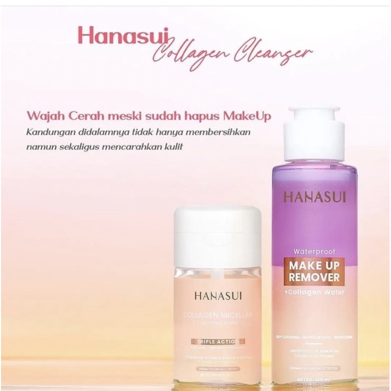 HANASUI MICELLAR WATER/HANASUI MAKE UP REMOVER