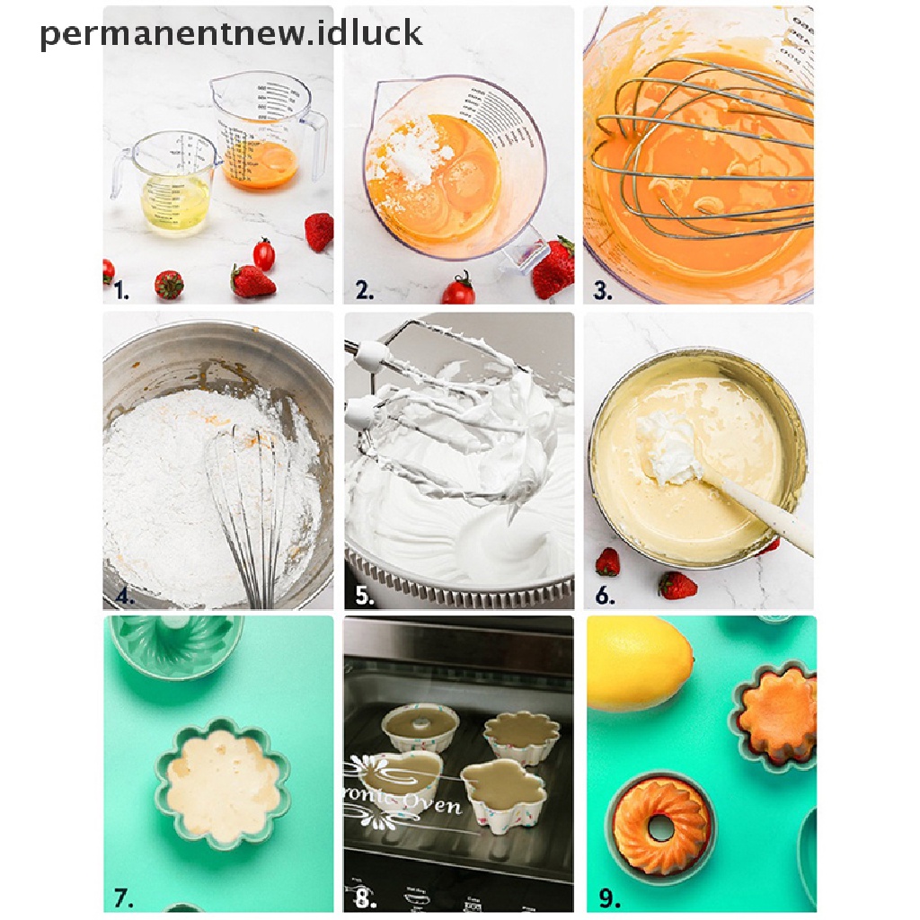 12 Pcs Cup Cetakan Kue Muffin Pudding Bahan Silikon