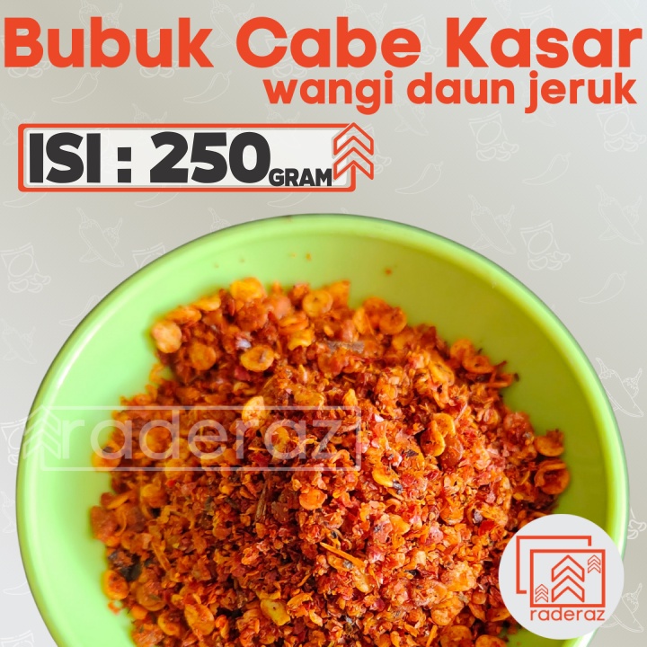 

CABE WANGI JERUK 250gr Bubuk Kasar untuk baso aci seblak keripik by RADERAZ (bisa GROSIR bisa COD)