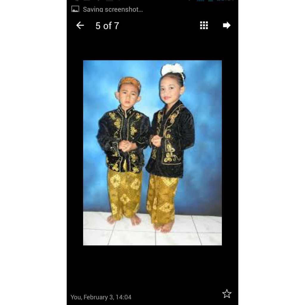 [TERGREGET] Baju Adat Jawa / Pakaian Adat Jawa ADPTR