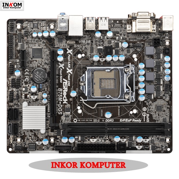 Motherboard Mainboard Mobo LGA 1155 B75 Asrock