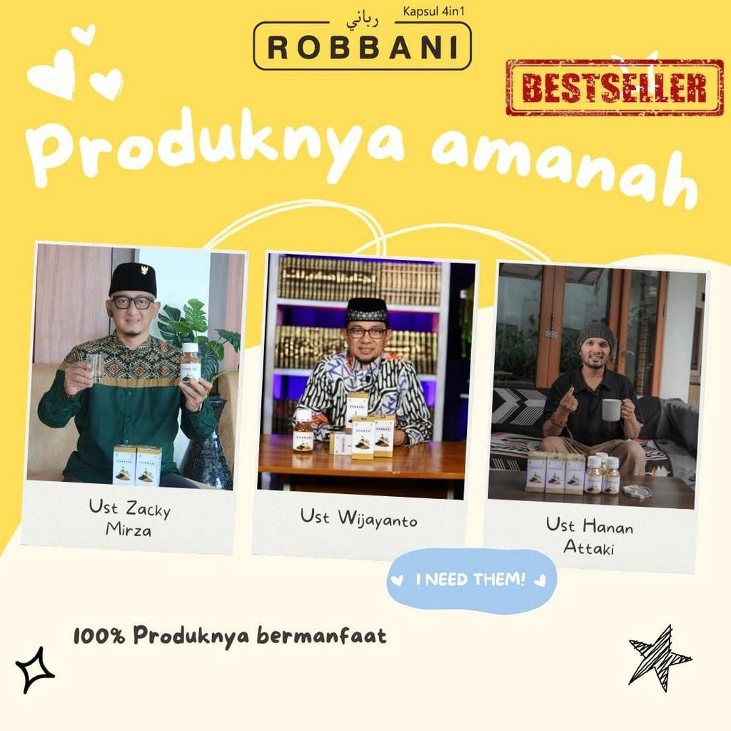 Robbani obat asam urat darah tinggi hipertensi nyeri sendi diabetes kencing manis penurun gula darah kolesterol habbatussauda oil extra propolis sm asli original herbal bpom ampuh