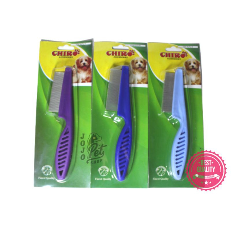 Sisir Kutu Hewan Peliharaan Size M