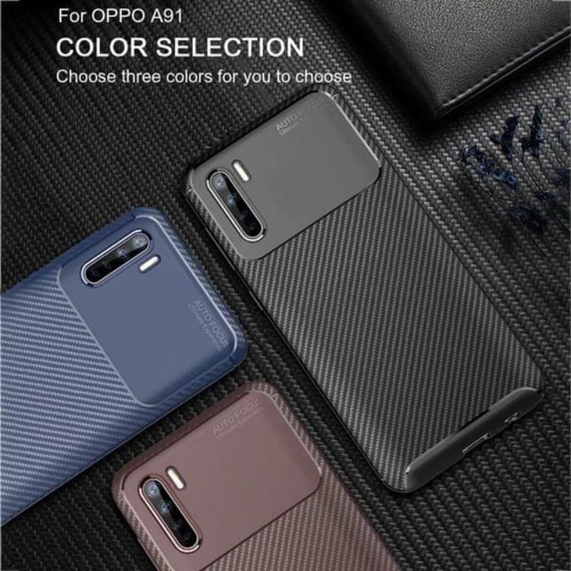 SOFT CASE OPPO FIND X2 / FIND X2 PRO AUTOFOCUS CARBON ORIGINAL - FIND X2 PRO