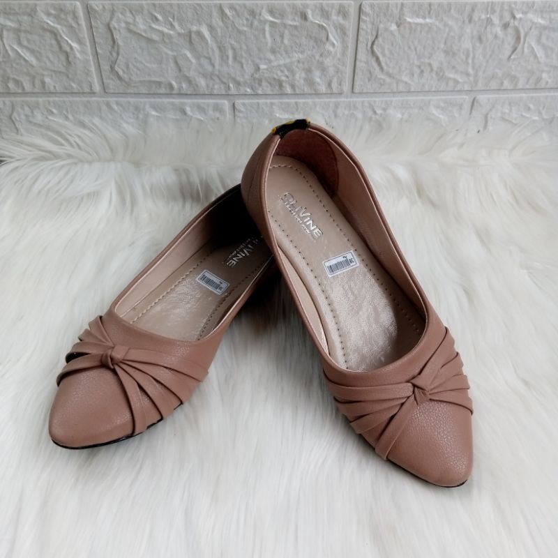 Flatshoes Wanita Murah Sepatu Wanita Terbaru Balet Sol Karet Kekinian