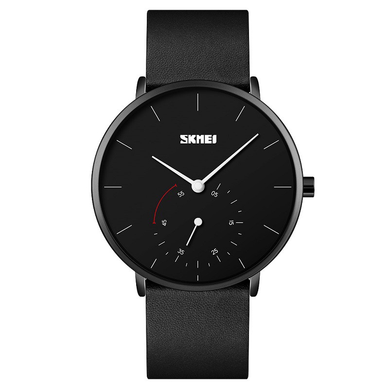 Jam Tangan Pria / SKMEI 9213 Crono aktif Leather / Jam Tangan Analog SKMEI Original / SKMEI
