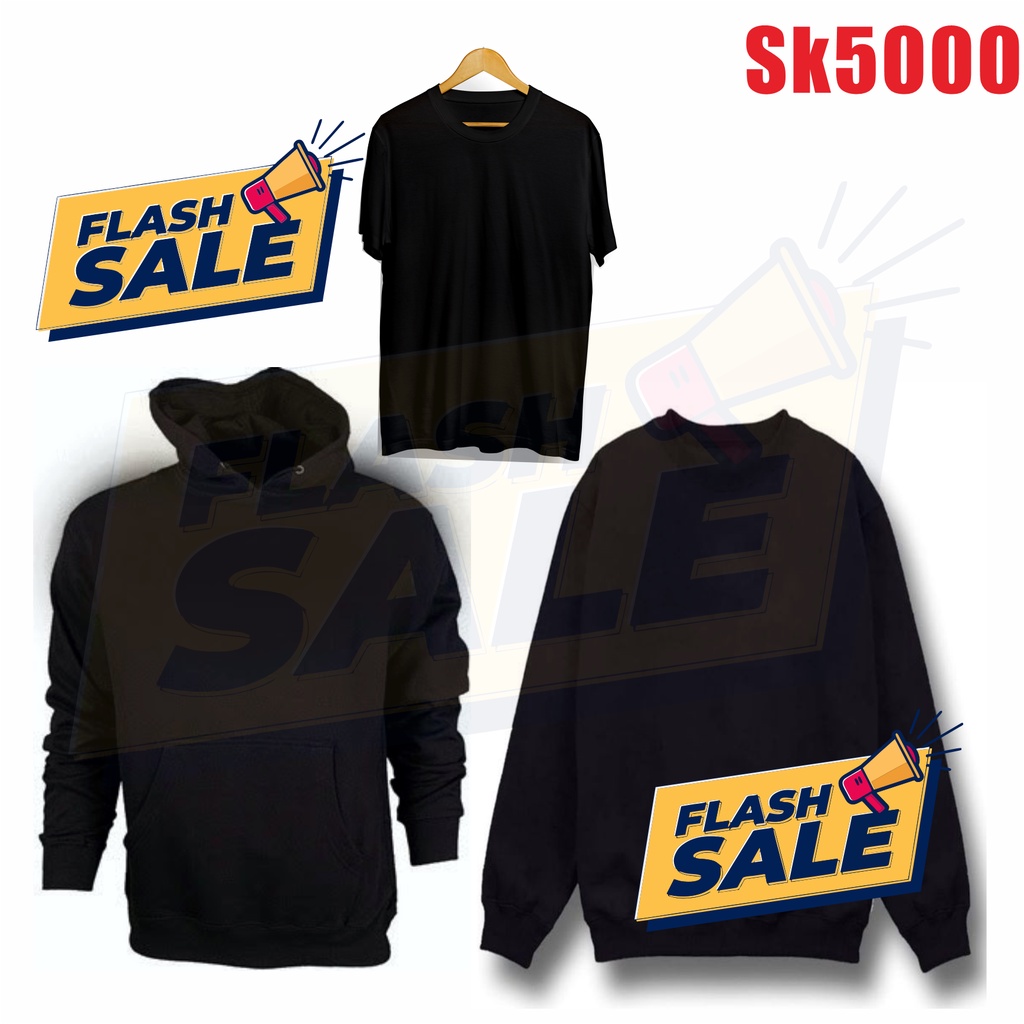 MURAH!!! KAOS FLASH SALE SABLONKITE SK5000 UNISEX