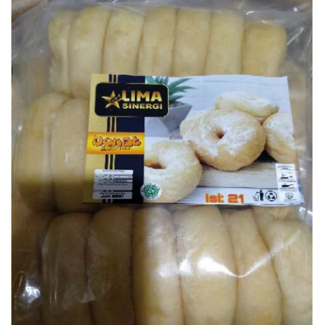 

Donat kentang 3D bintang lima 21pcs