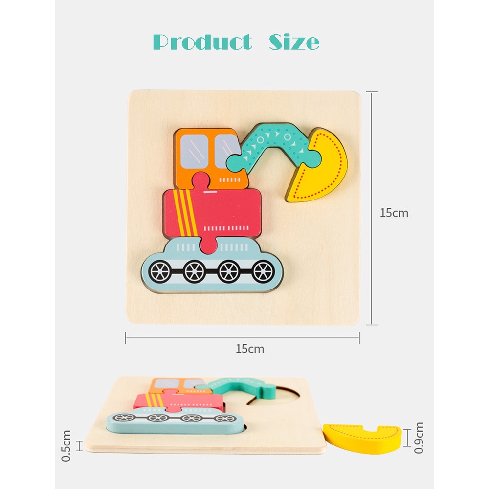 Wooden Puzzle Mini Pastel Puzzle Anak Puzzle Kayu Mainan Kayu Wooden Puzzle Mainan Edukasi Anak