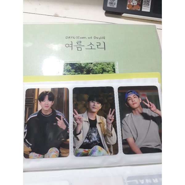 Summer Melody DAY6 EOD PC Postcard Sticker Wonpil Dowoon Young K