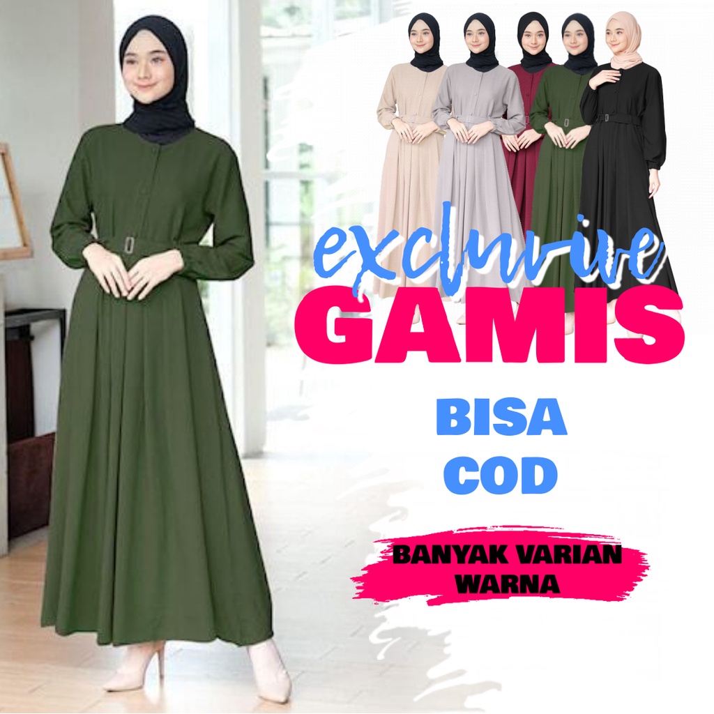 Trand Model Baju Gamis Remaja Terbaru N Muslimah Kekinian 2022 Gamismurah Bajugamis Super Kek Lt Shopee Indonesia