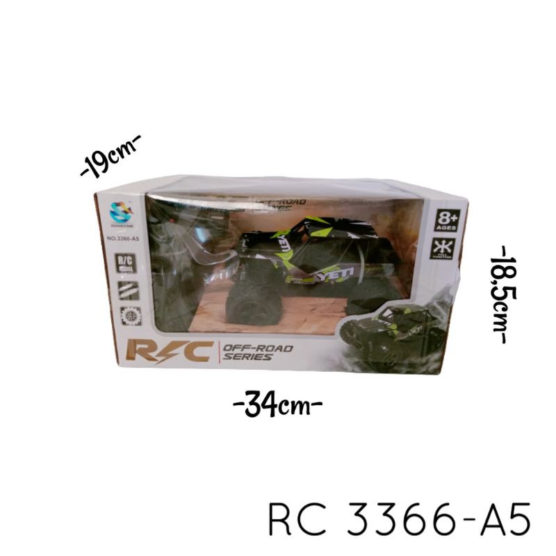 MAINAN MOBIL REMOT CONTROL JEEP OFF ROAD SERIES 3366-A5 (REMOT TEMBAK)