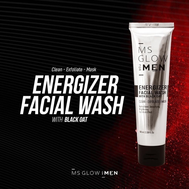 MS GLOW FOR MEN FACIAL WASH / FACIAL WASH MS GLOW MEN