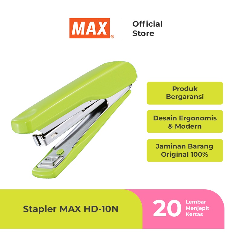 

MAX Stapler HD-10N Light Green