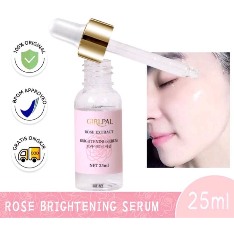 GIRLPAL Rose Extract Brightening Serum 25ml