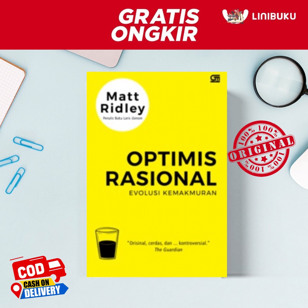 Buku Optimis Rasional Evolusi Kemakmuran  by Matt Ridley