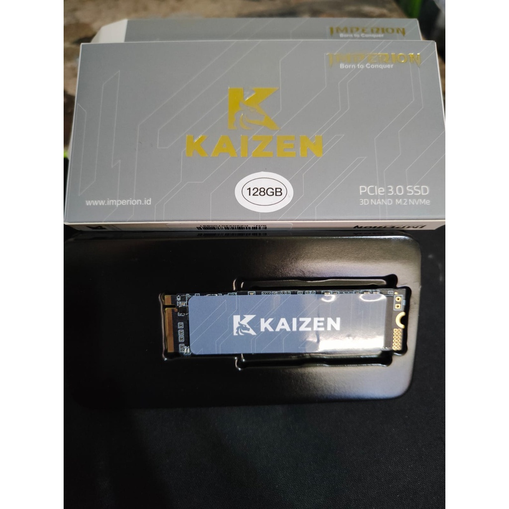 Solid State Drive IMPERION Kaizen 128GB M.2 NVME PCle 3.0 Garansi Rsmi