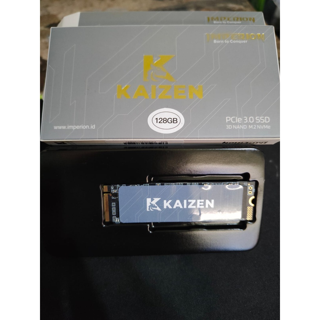 Solid State Drive IMPERION Kaizen 128GB M.2 NVME PCle 3.0 Garansi Rsmi