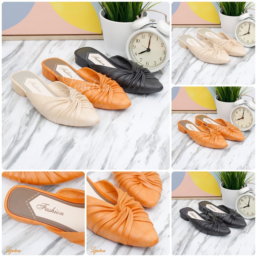 Yodra Annalise Flip Flop Jelly Shoes Import YDR220 Real Pict