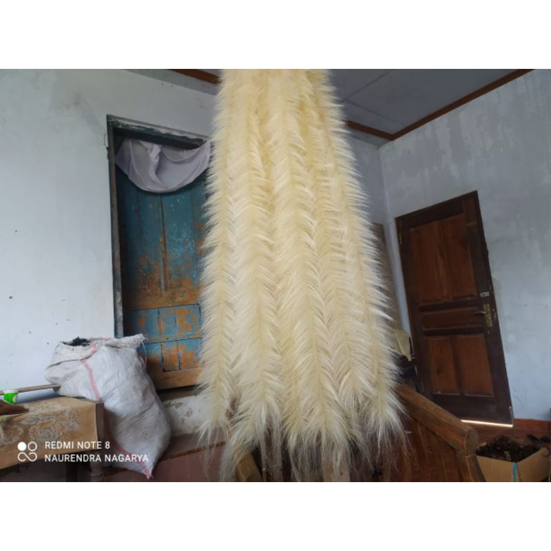 Rambut Rangda/leak/anggitan (PUTIH) 130 cm