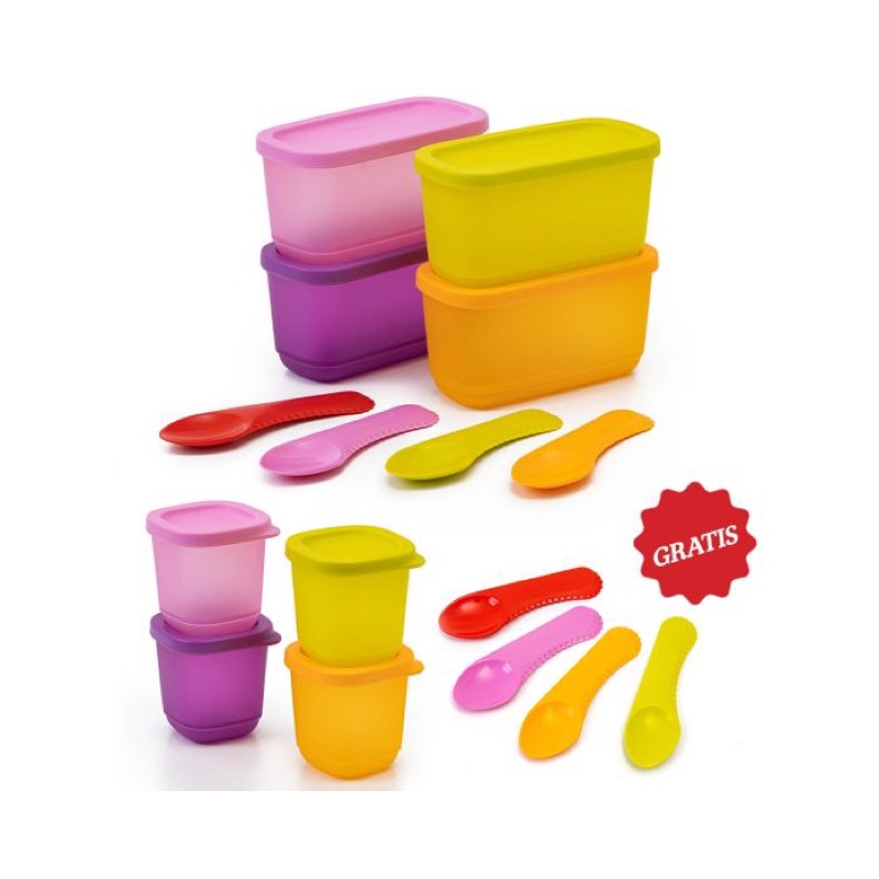 Tupperware PETITE FIESTA SET WITH GIFT