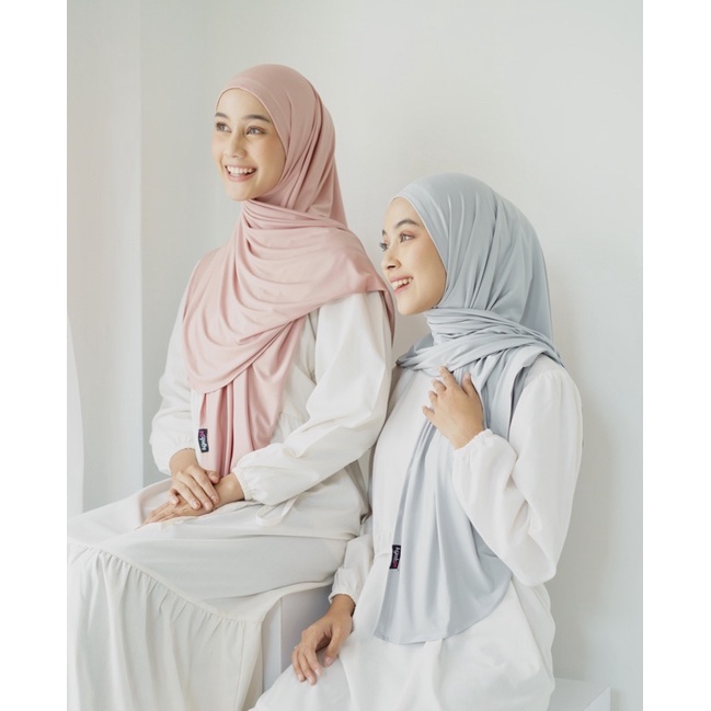 HIJABQA - Hamidah Instant / Pashmina Instant Jersey / Pastan Jersey