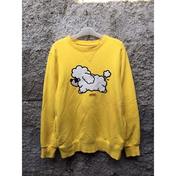 crewneck hoodie pancoat poodle rare second original thrift