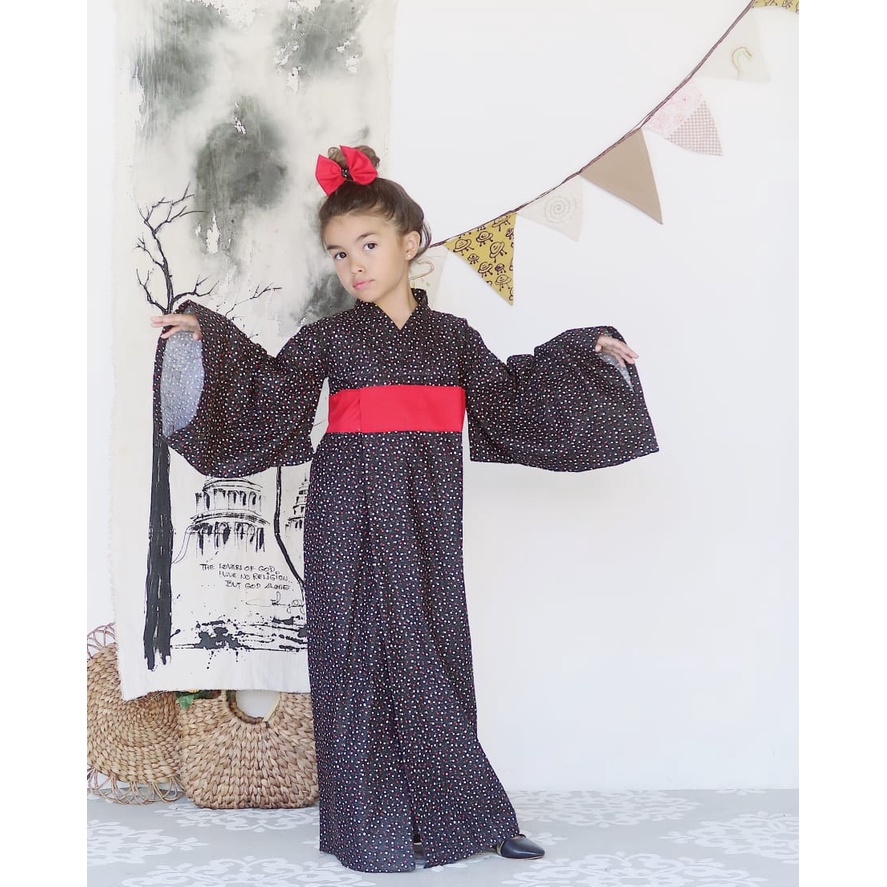 KIMONO HANA / KIMONO ANAK / BAJU ADAT JEPANG / BAJU KIMONO ANAK PEREMPUAN / BAJU PEREMPUAN