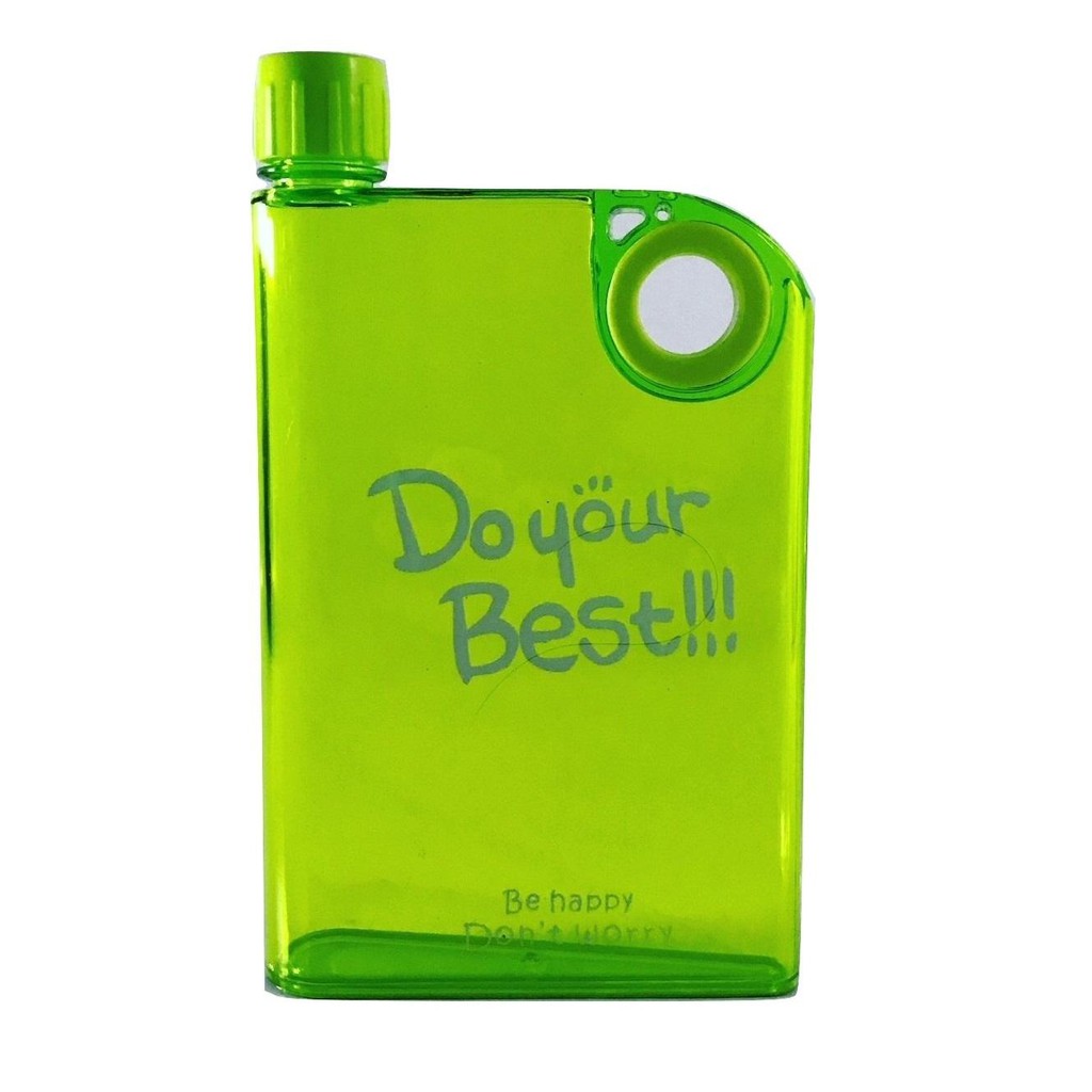 MemoBottle A5 Letter Botol Minum / Memo Bottle Slim Do Your Best 420ml