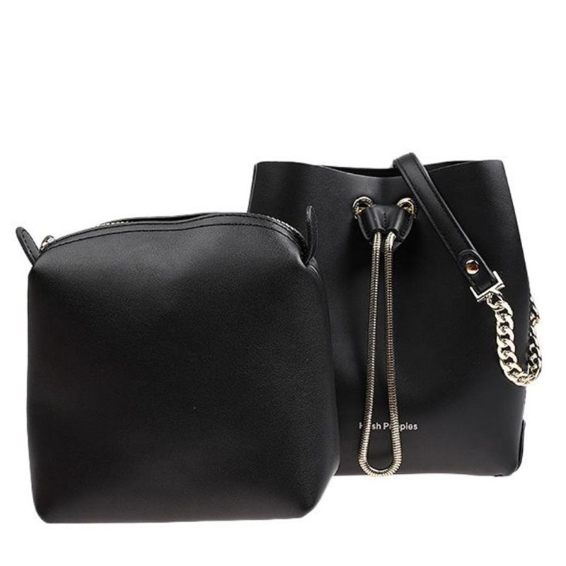 Hush Puppies Scarlette Bucket L Black