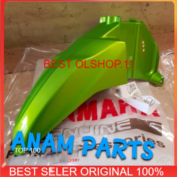 spakbor depan XEON 44D KARBU HIJAU ASLI YAMAHA YGP