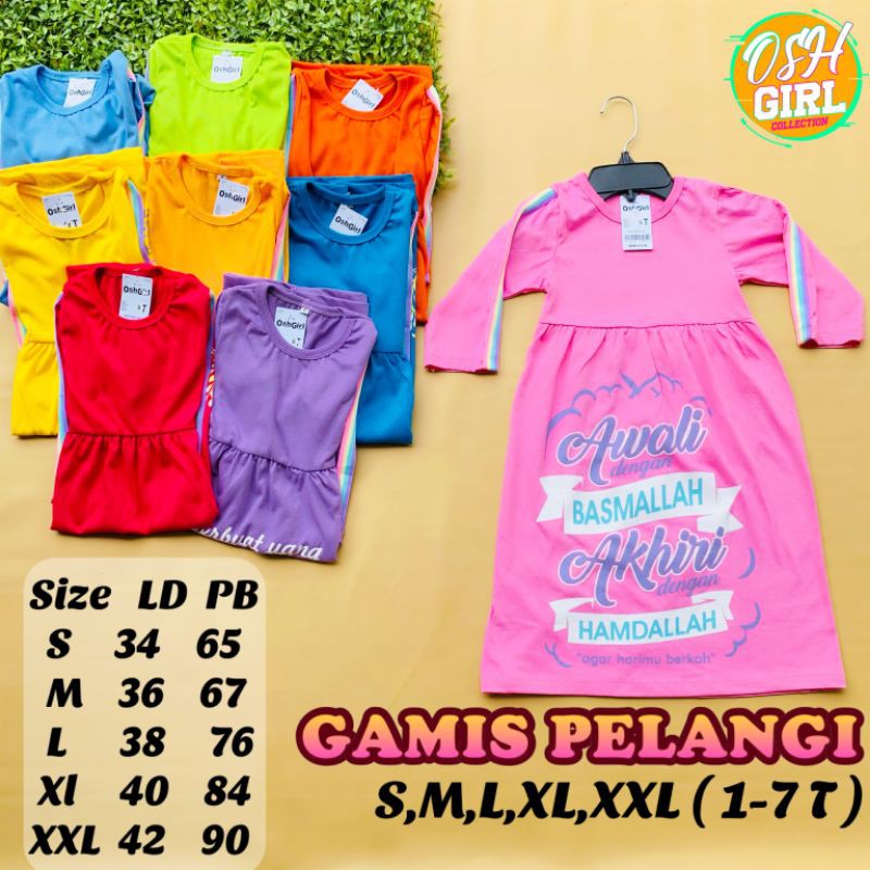 Gamis anak muslim 1kodi