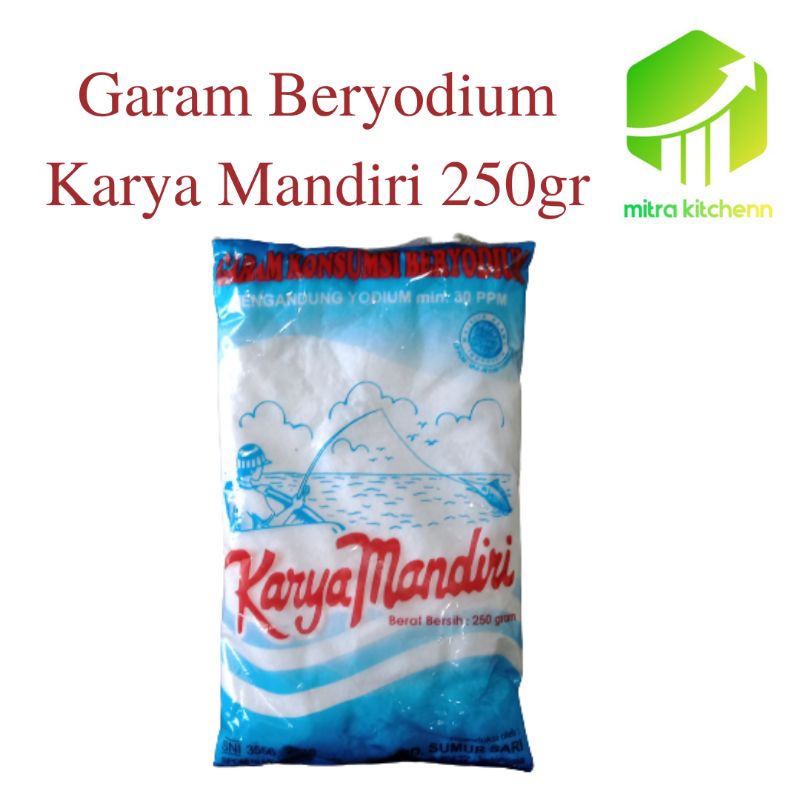 

Garam Beryodium Karya Mandiri 250gram