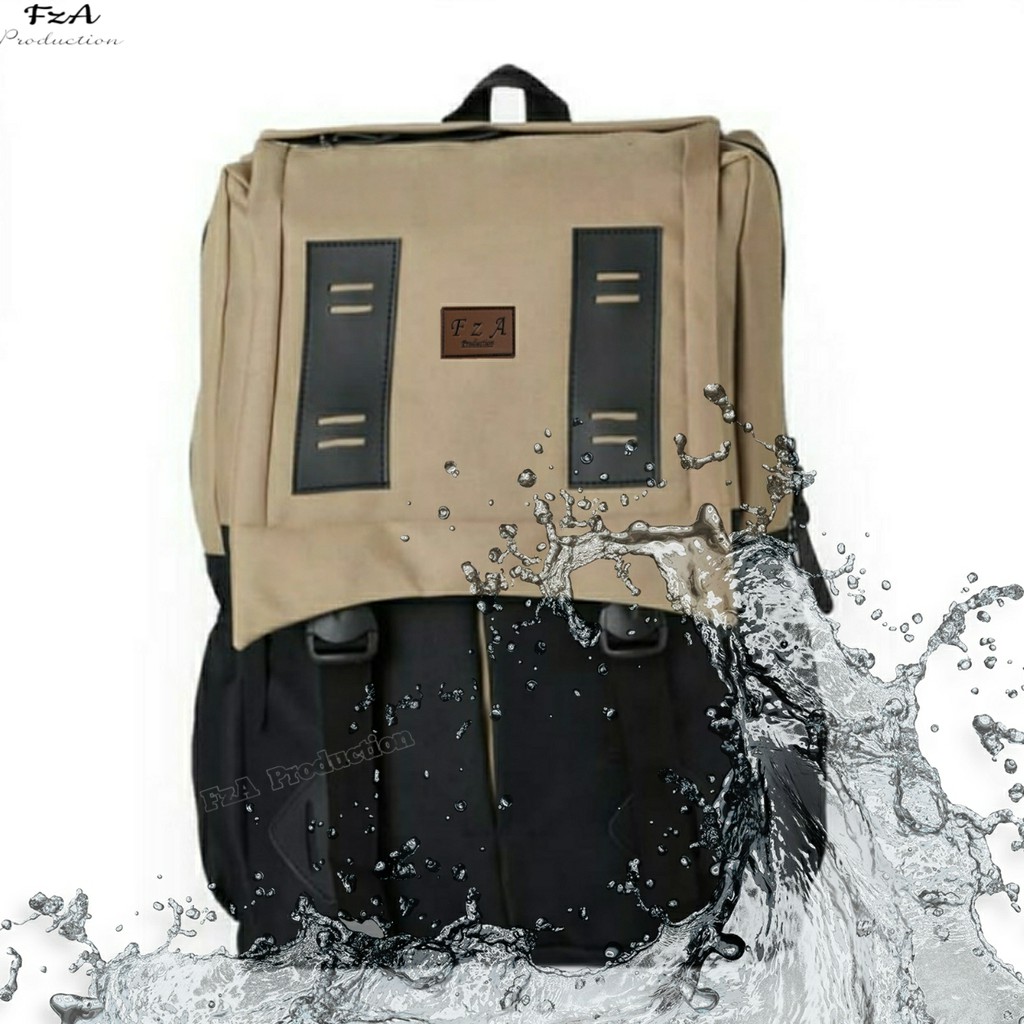 Tas Ransel Gendong Laptop Distro Sekolah Kuliah Pria Wanita Backpack Murah Original Tas Punggung Laptop  FzA - BDQD