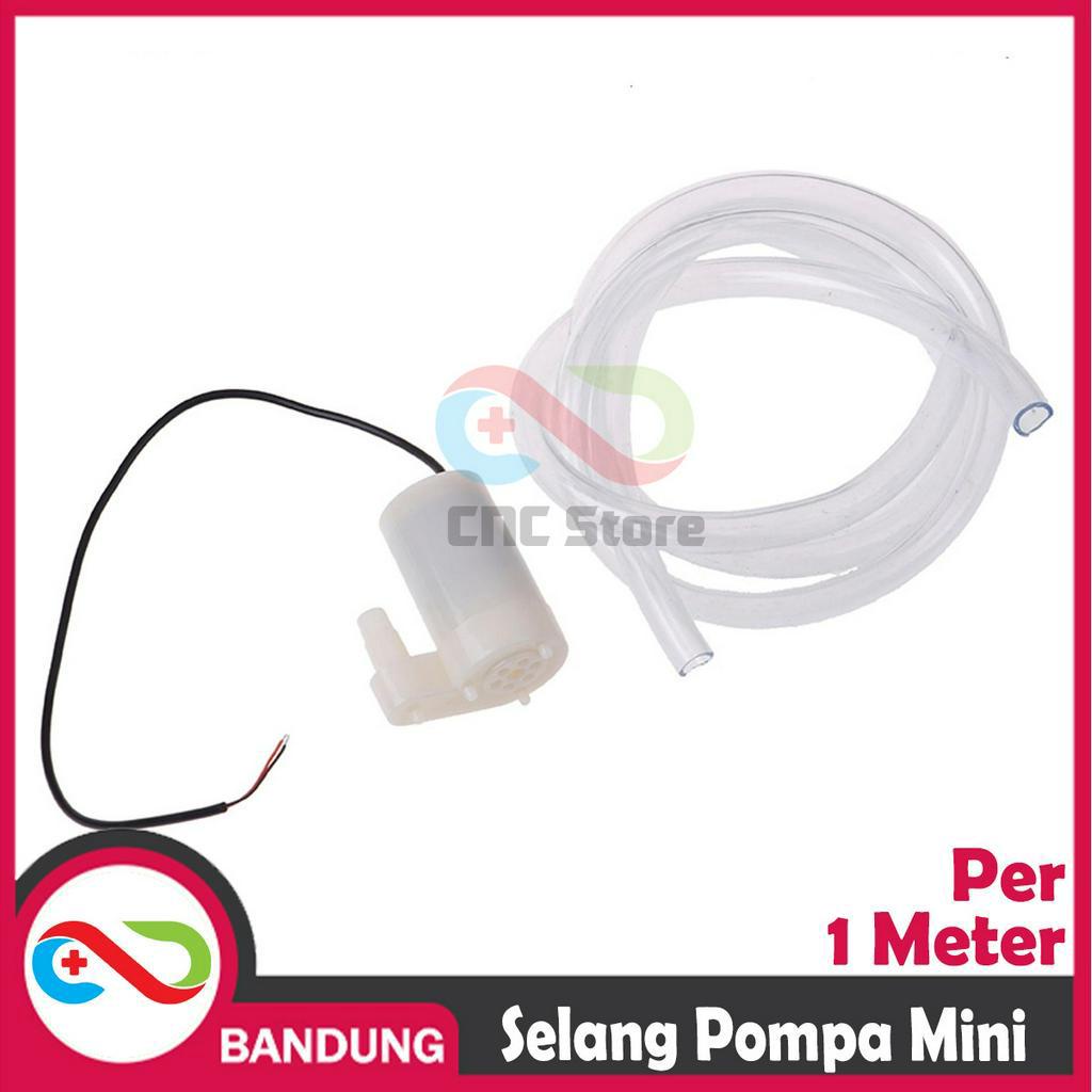 SELANG POMPA SUBMERSIBLE MOTOR DC MINI MICRO KECIL  1 METER