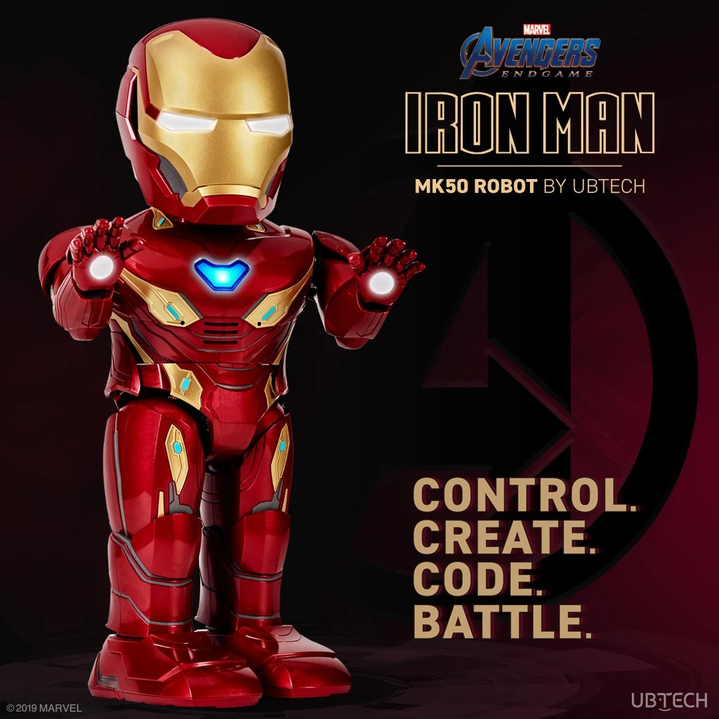 UBTECH Iron Man MK50 - IronMan Collector Robot Garansi TAM 1 Tahun