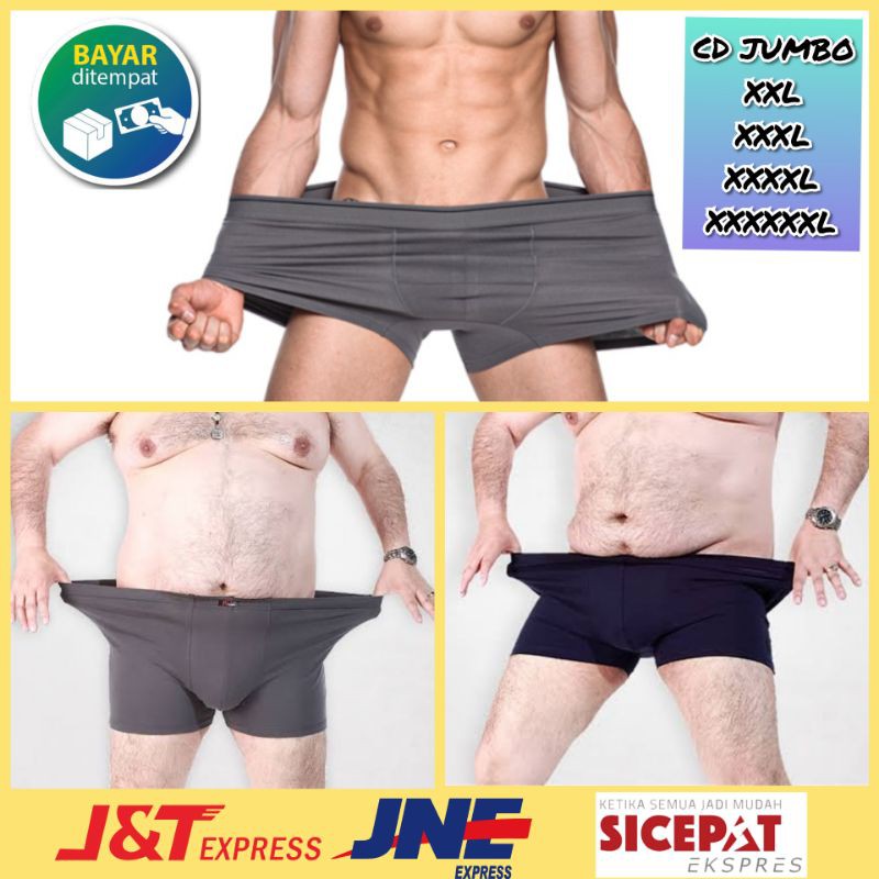 CELANA DALAM PRIA JUMBO XXL XXXL XXXXL XXXXXL / CD PRIA JUMBO / CD BOXER JUMBO